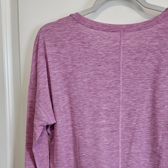 LUCY Purple Long Sleeve Lightweight Athletic Work Out Top Women's Small - Picture 5 of 8